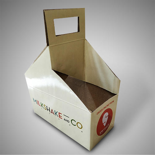 Food Packaging Box - Eco-friendly Cardboard, Biodegradable Design For Safe Food Storage And Transport