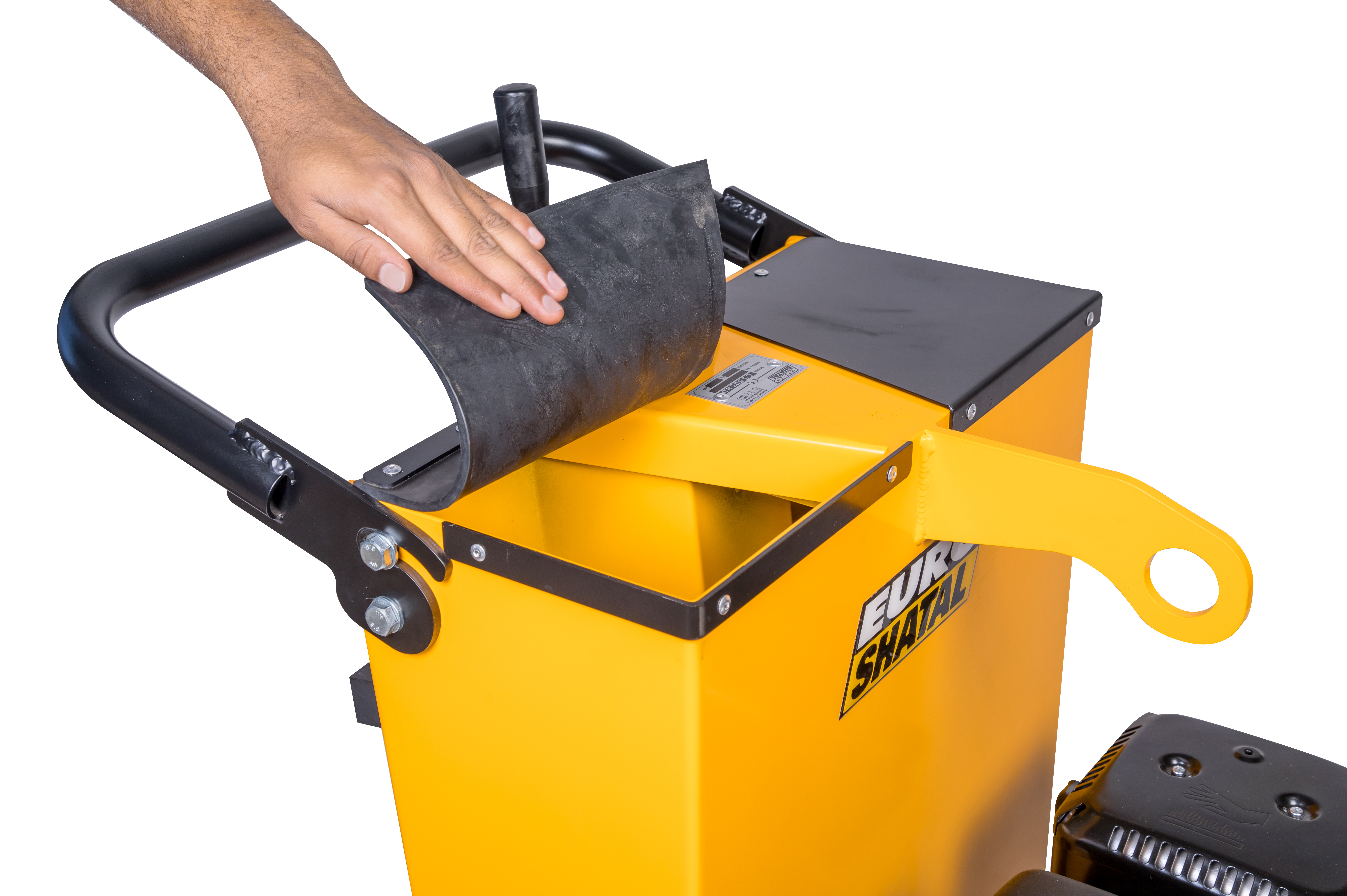 Yellow Red Concrete And Asphalt Saws