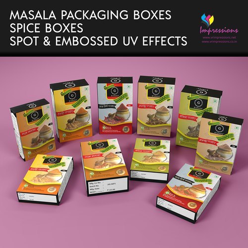 Spice Masala Packaging Boxes