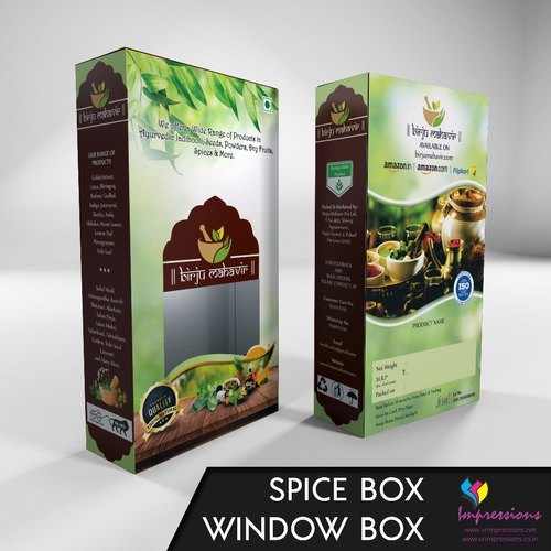 Spice Masala Packaging Boxes