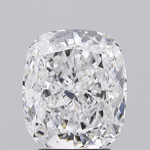 CUSHION Shape Lab Grown Diamond - 3.10 Carat VS2 Clarity, D Color, 9.29x7.98x4.87 mm | Ideal Cut Quality, Subject to Availability
