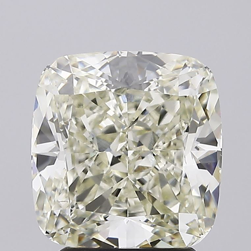 CUSHION Shape Lab Grown Diamond - 3.05 Carat, VVS2 Clarity, J Color | Ideal Cut, 8.54 - 8.13 x 5.05 mm Measurements
