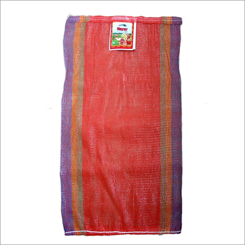 Pp Leno Bag - Pp Material, Various Sizes Available, Plain Pink Design | Ideal For Commercial And Industrial Use