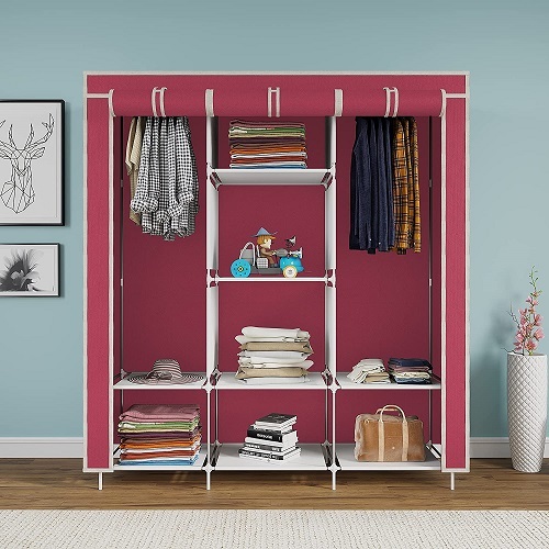 Wood Folding Wardrobe