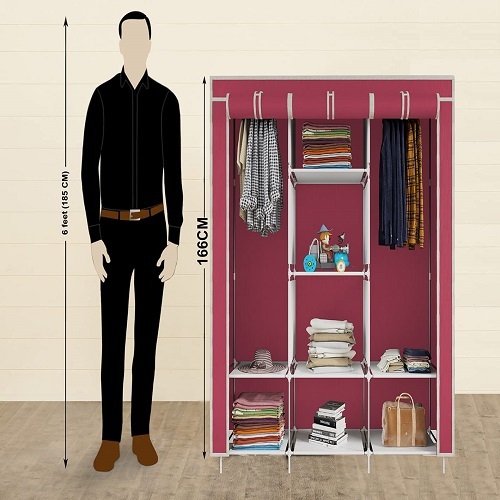 Wood Folding Wardrobe