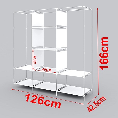 Wood Folding Wardrobe