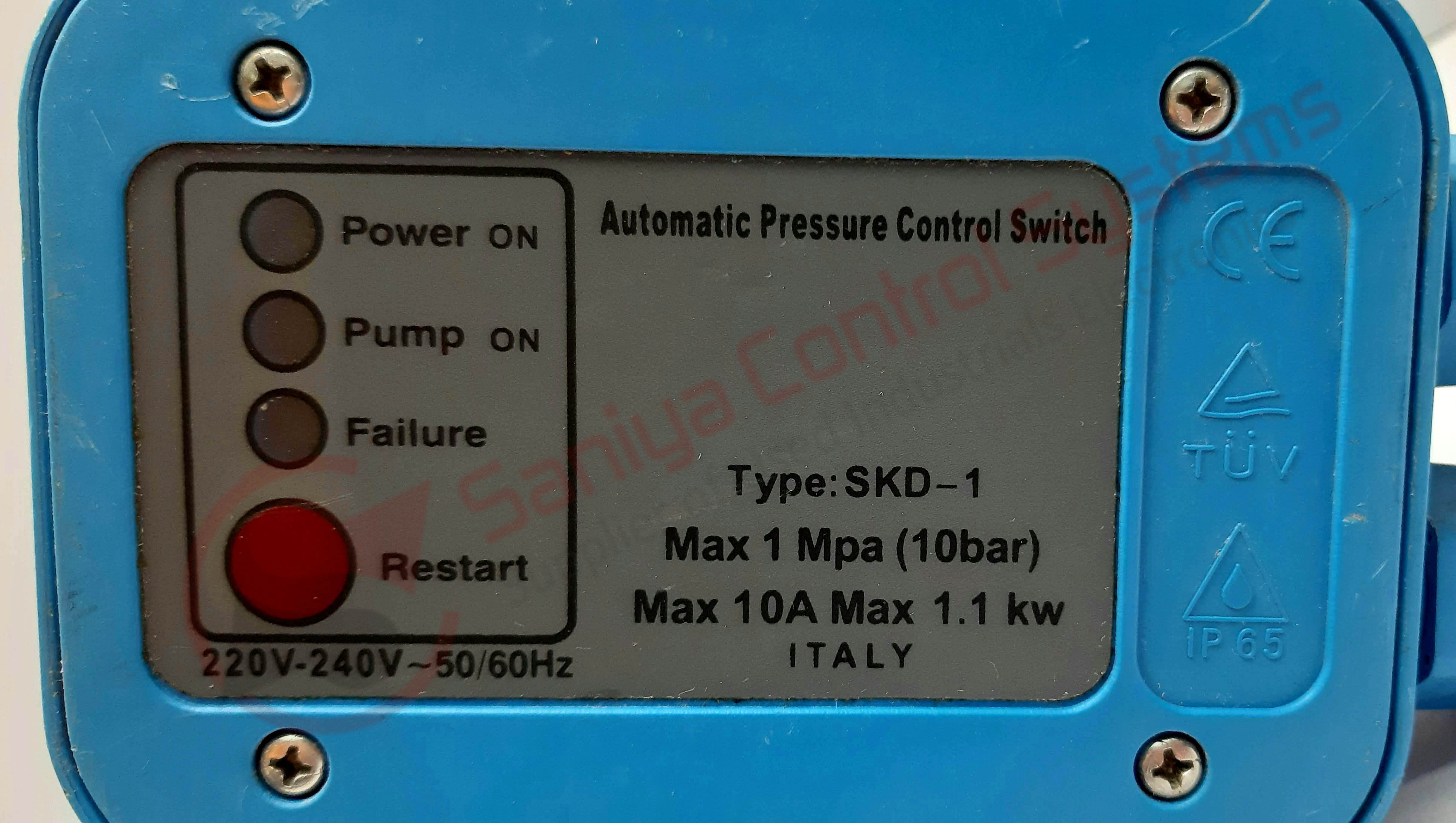 Yaoda Skd-1 Automatic Pressure Control Switch - Product Type: Used
