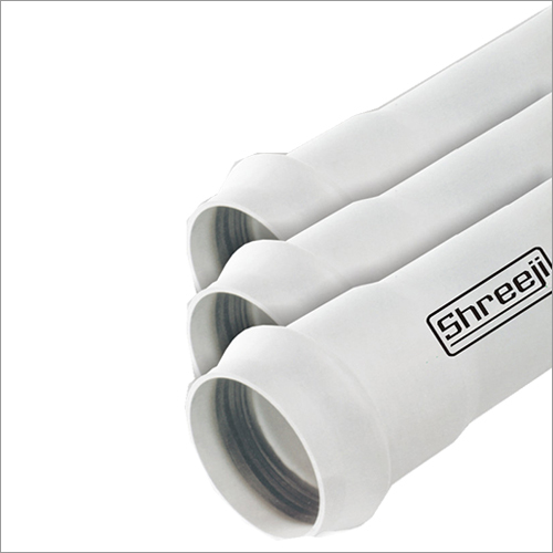 Pvc Swr Pipe - Pvc, Various Sizes, White Color | 10 Bar Pressure Rating, 60°c Temperature Rating, Bacteria And Insect Resistant