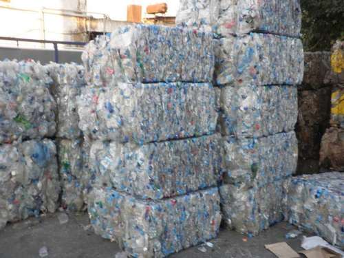 Pet Bottle Scrap - Light Blue & Clear PET Plastic Bales | Recyclable Material, Versatile Use, Moisture Content <1%, Purity 95-99%