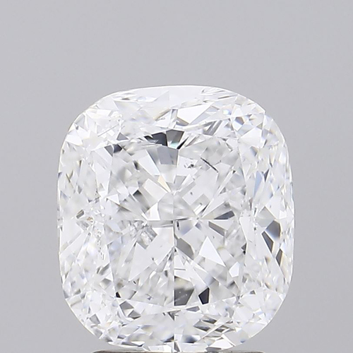 E 3.01 कैरेट Si1 क्लैरिटी कुशन लैब ग्रोन डायमंड