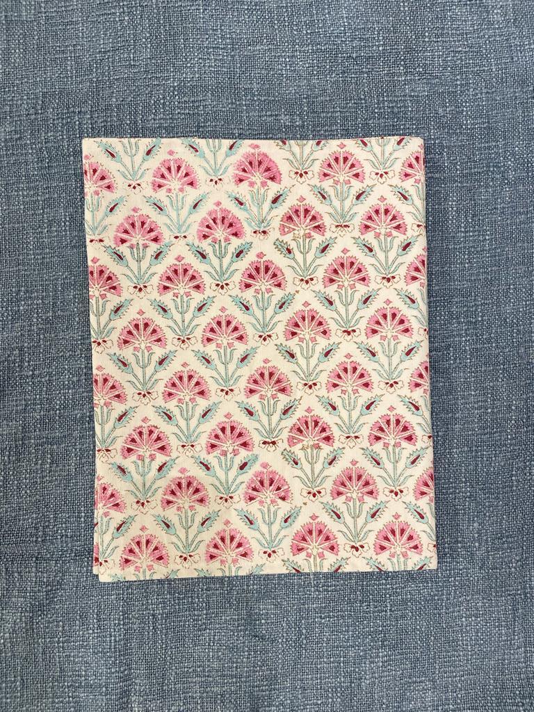 Cotton Hand Block Printed Table Runner - 14x72 Inches, Multicolor Floral & Nature Design | Ethically Handcrafted, Easy To Wash, Perfect For Banquets, Home, And Weddings