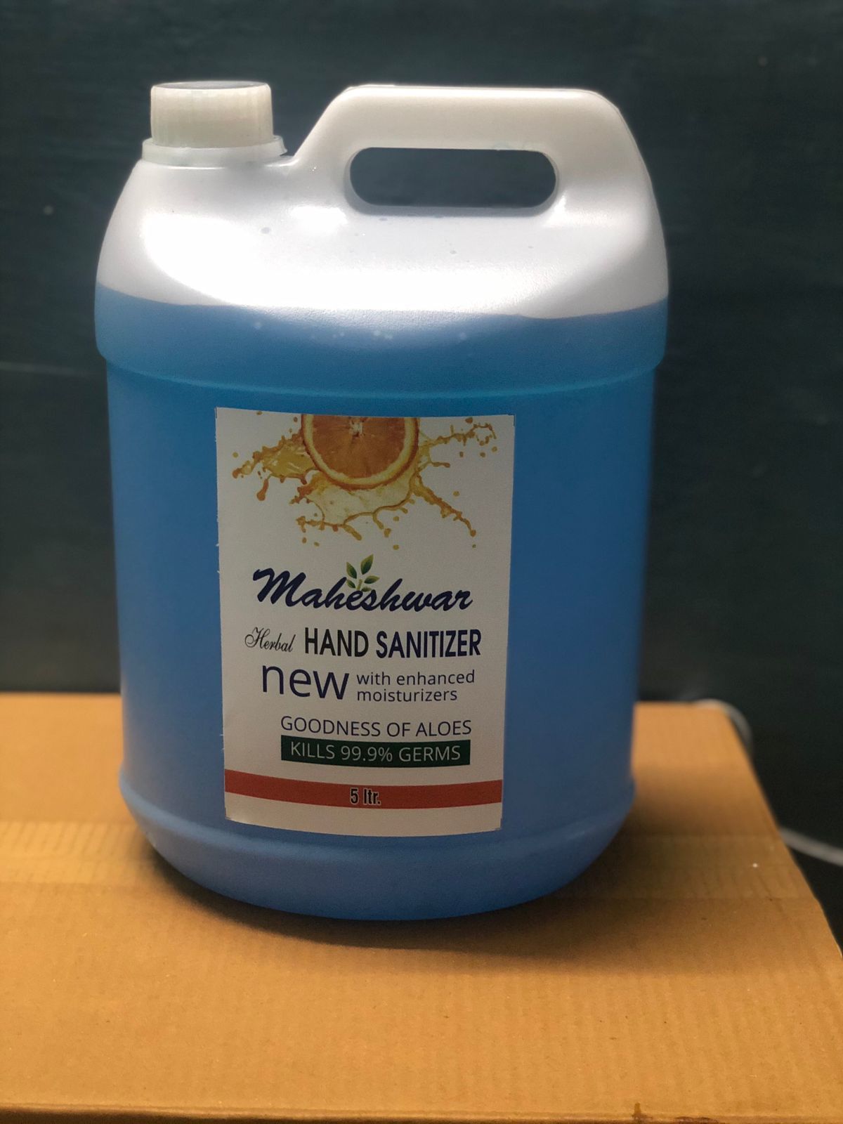 Hand Sanitizer - 250ml, 50ml, 5l | Aloe Vera, Neem, Glycerine, Citrus Scent, Kills Germs, Keeps Hands Soft
