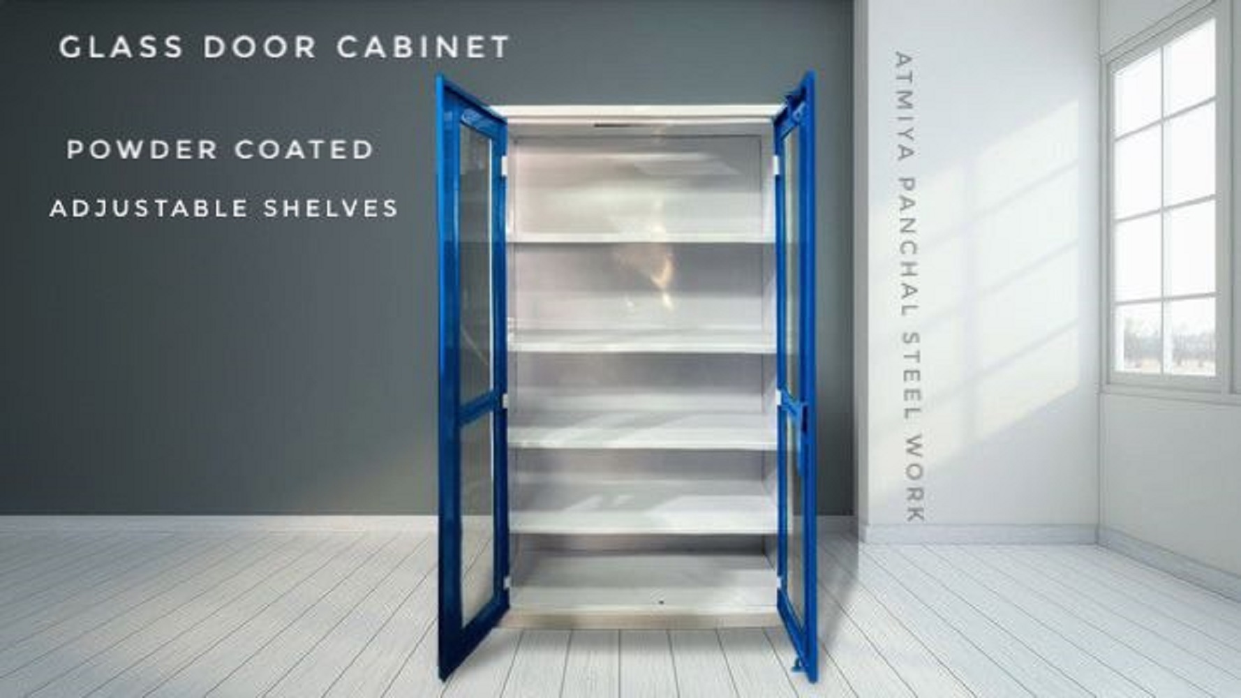 Library Almirah - Mild Steel, Rectangle Shape, Gray Color | Customizable Load Capacity, Diverse Designs, Choice Of Handles, Secure Locking Solutions