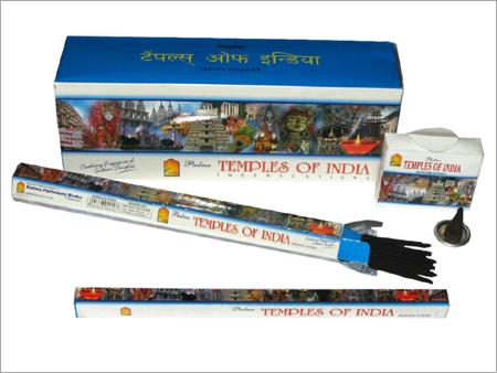 भारत के मंदिर की अगरबत्ती