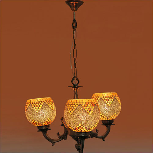 मिरर वर्क झूमर