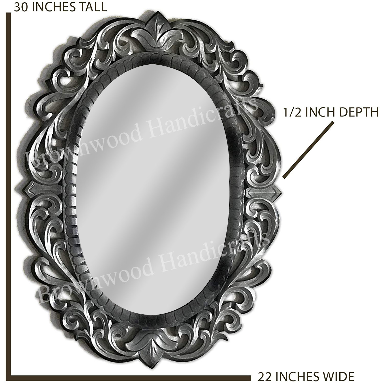 Wood Wooden Mirror Frame