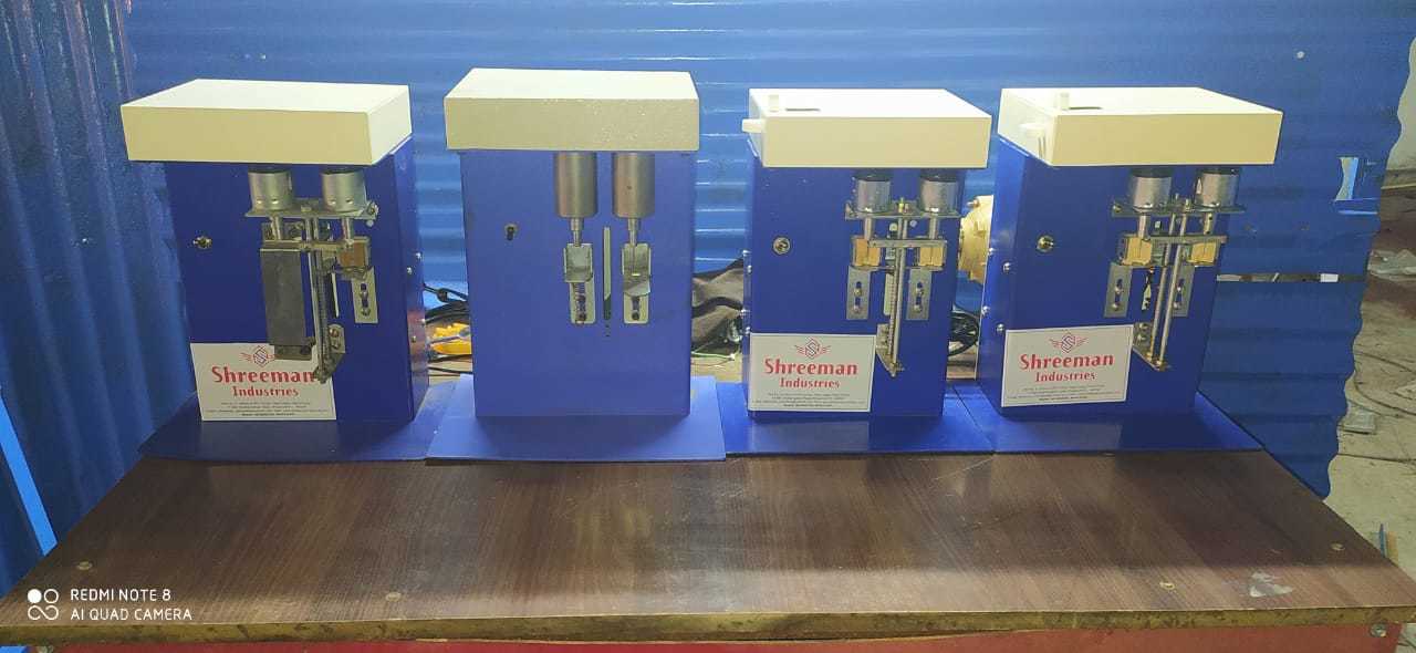 Blue Round Cotton Wicks Machine