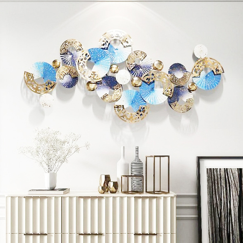 गोल्ड एंड सिल्वर (कस्टमाइज़) होम डेकोरेशन वॉल आर्ट