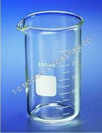 बीकर बोरोसिलिकेट कांच