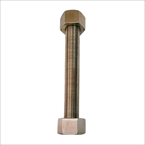 Stainless Steel Nut And Bolt - 100mm Length, 10mm Diameter | Metric Thread Type, Hex Head Style, Grade A2