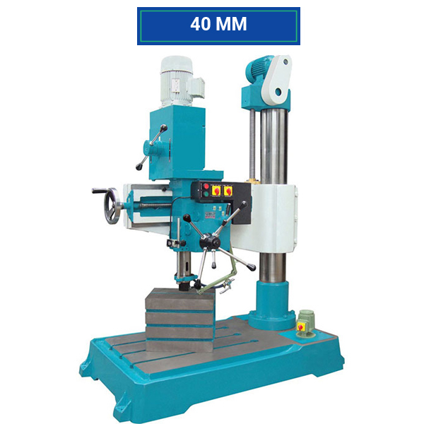 Radial Drilling Machine - Heavy Duty Design, 5-1/4 To 10 Inch Column Diameter, Semi-automatic Operation, Customizable Specs, 1 Year Warranty