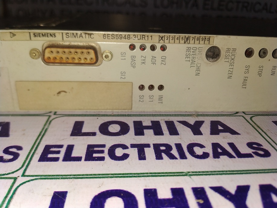 Siemens Simatic S51 135u 6es5948-3ur11 Module