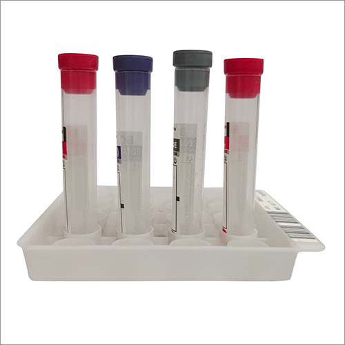 प्लास्टिक सिंगल कैप एडिटा फ्लोराइड और क्लॉट एक्टिवेटर ट्यूब