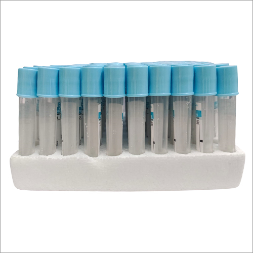 प्लास्टिक सोडियम साइट्रेट ट्यूब