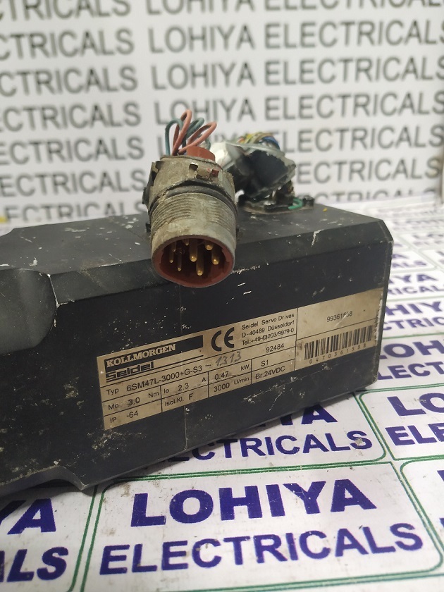 Kollmorgen 6sm47l-3000+g-s3 Servo Motor