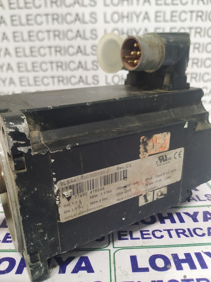 B&r 8lsa43.r0030d100-0 Servo Motor