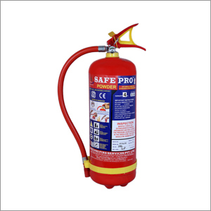 ABC Powder Type Fire Extinguishers - Mild Steel, 04 kg | Red Color, Weight: 08 kg, Temperature Range: -20 to +55 °C
