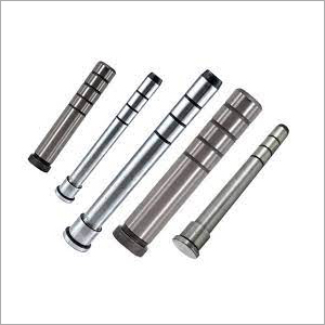 Guide Pin - Steel, High Precision with Chrome Plated Finish, Customizable Length and Diameter, 58-62 HRC Hardness for Industrial Applications