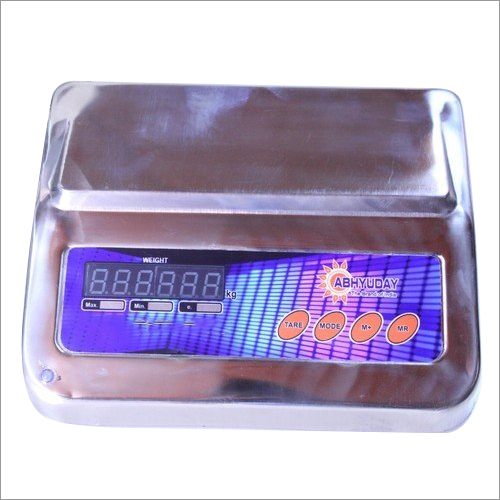 Stainless Steel Ss Platform Scale Indicator
