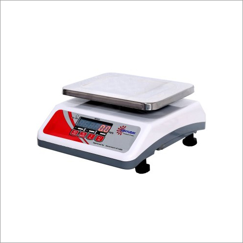 Weighing Scale - Stainless Steel Design, AC Supply And Battery Powered