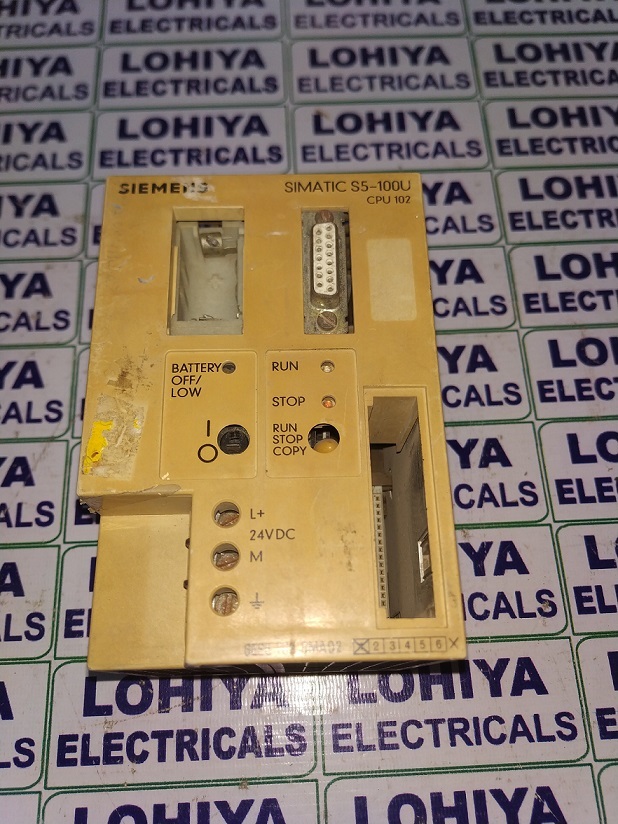 Siemens Simatic S5115u 6es5 102-8ma02 Cpu Module