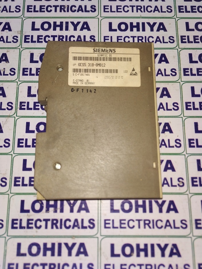Siemens Simatic S5115u 6es5 318-8mb12 Input Module