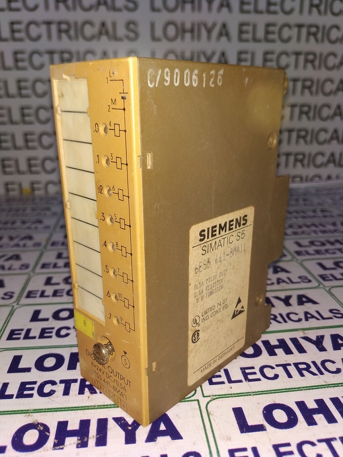 Siemens Simatic S5115u 6es5 441-8ma11 Input Module