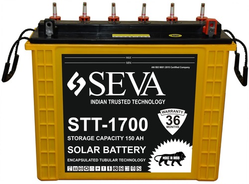 170Ah Solar Tubular Battery Weight: 61.59 Kilograms (Kg)
