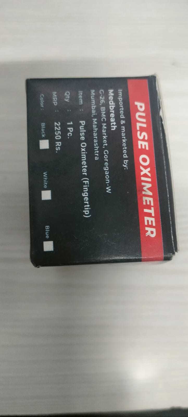 Medbreath Pulse Oximeter Machine