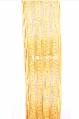 Yellow Gents Dupatta - Nylon, 2.50 Meter Length | Light Yellow, Quick Dry, Washable, Ethnic Style, Cool Dry Soft Fabric