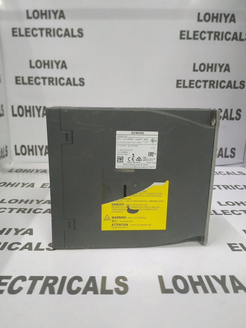 Siemens Sinamics 6sl3210-5fb10-8ua0 Servo Drive