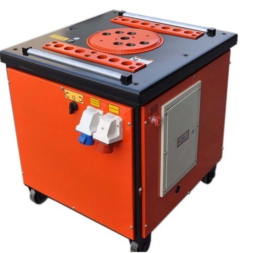 Bar Bending Cutting Machine - Electric Power 3k 3ph, 415 Kg Weight | Fabricated With Hard Alloy Steel, Automatic Safety Features, Multi-operation Capability