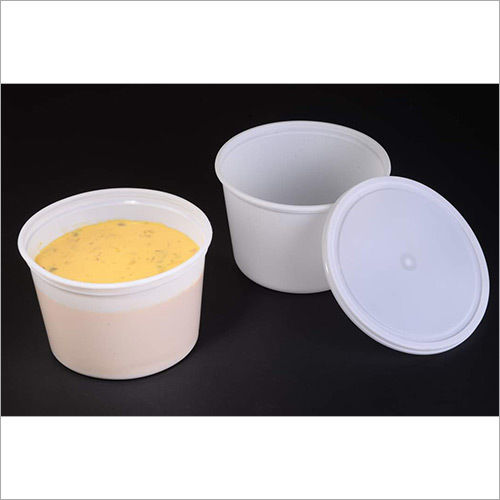 123 Dia Round Container - Plastic Material, 123 Diameter x 12 Inches, White Color | Versatile Round Design for Storage and Organization