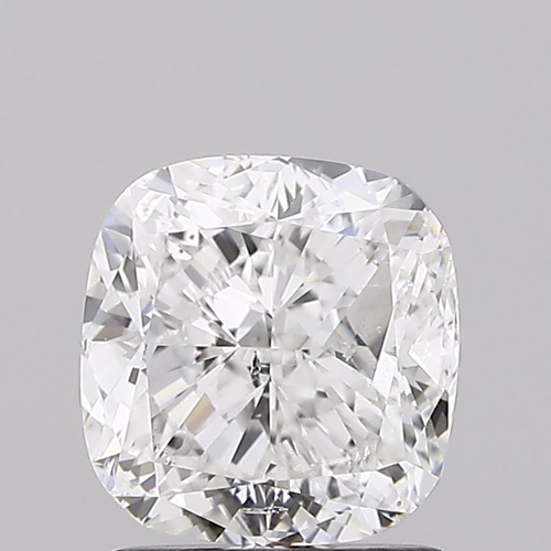 ई 2.00 कैरेट Si1 क्लैरिटी कुशन लैब ग्रोन डायमंड