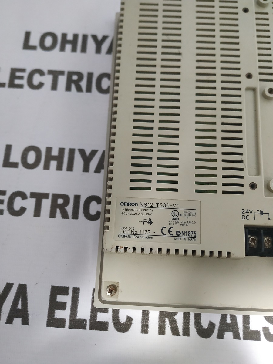 Omron Ns12-ts00-v1 Hmi