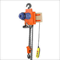 मोटराइज्ड ट्रॉली लिफ्ट स्पीड के साथ इलेक्ट्रिक चेन होइस्ट: 3 मीटर