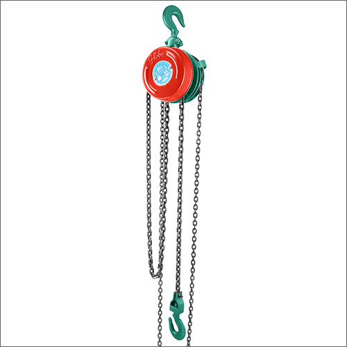 Industrial Robo Series Manual Chain Pulley Block - Color: Yellow