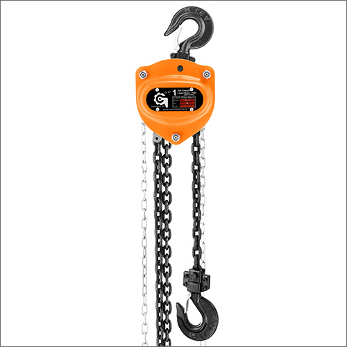 Classic Series Manual Chain Hoist Pulley Block - Color: Yellow