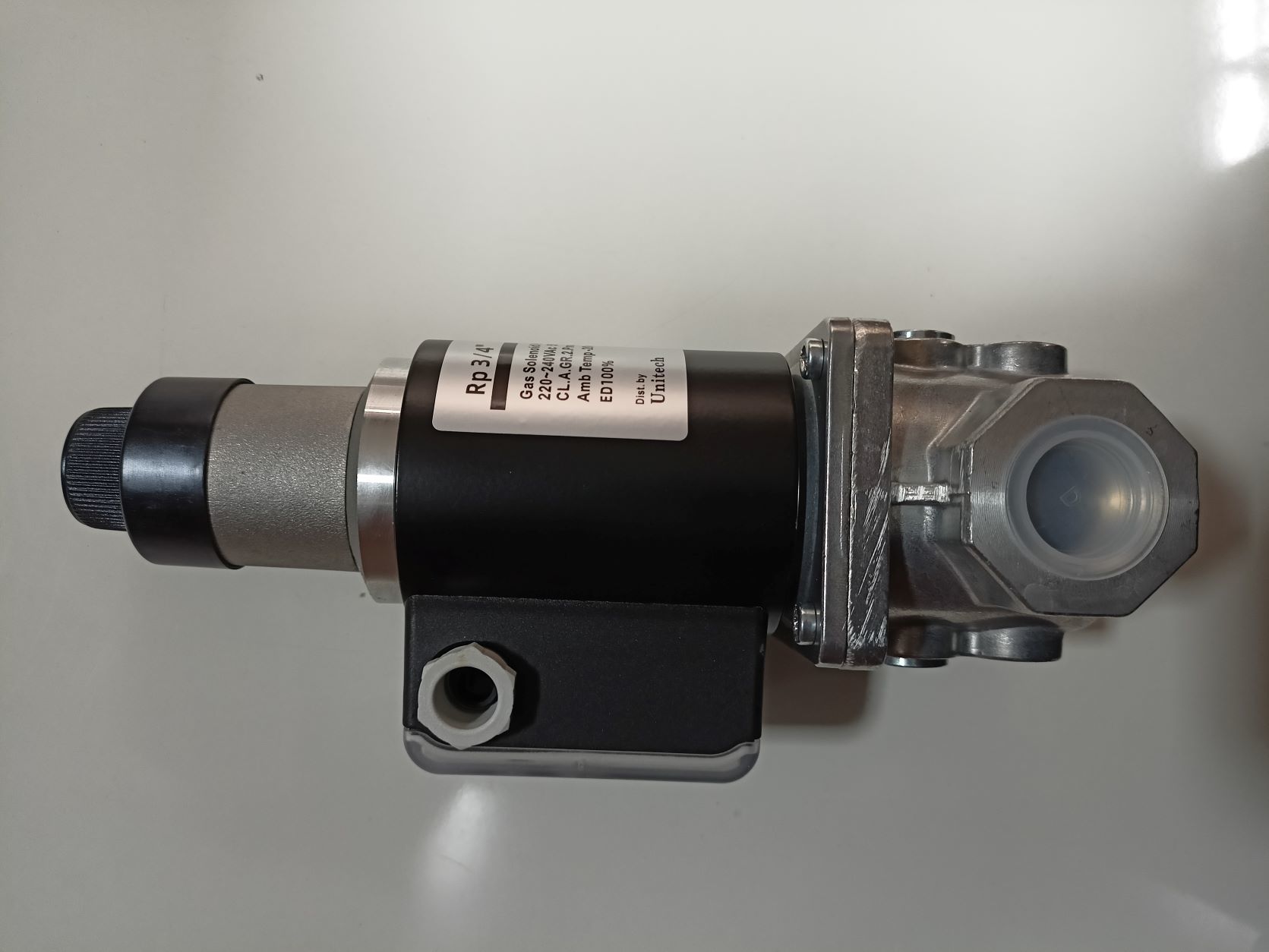 Two-way Solenoid Valve, Type Uc 20/s - Rp3/4" - P.max 360 Mbar