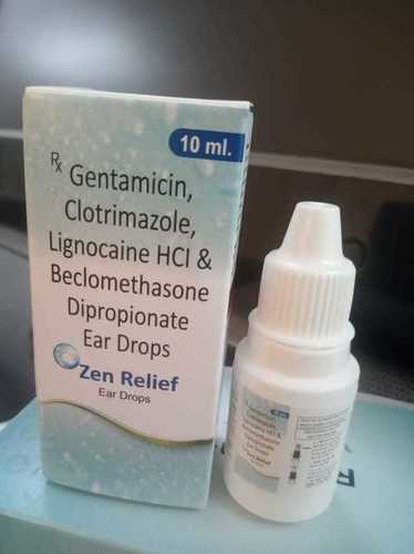 Chlorophenicol Beclo Cotrimazole Ear Drops Recommended For: By Docter